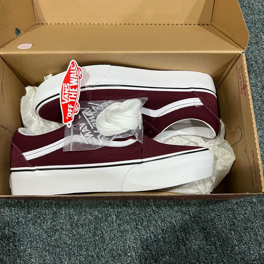 Vans old school platform
